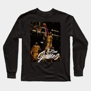 Dunk Lebron James vs Jarret Allen Long Sleeve T-Shirt